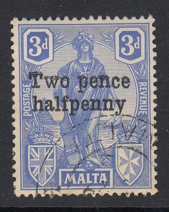 Malta Sc 115 (SG 142), used