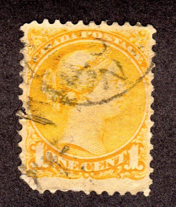 CANADA, Scott # 35, used, 2013 CAT = $ 1.10, Lot 200553 -06