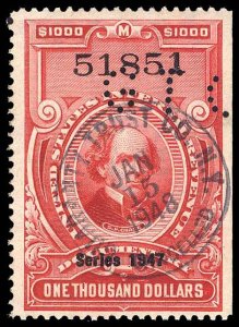 U.S. REV. DATED REDS R485  Used (ID # 94549)