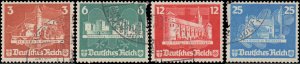 Germany #B68a-B68d, Complete Set(4), 1935, Used