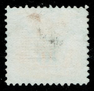 [st1664] USA 1869 Scott#116 used 10¢ yellow cv:$145 (several little faults)