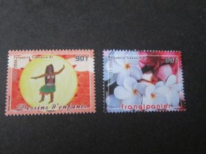 French Polynesia 2006 Sc 925,937 2 sets MNH