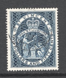 St. Vincent, Scott #197  VF, Used,  CV $15.00  .... 6050132