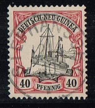 German New-Guinea,Sc.#13 used, Ship SMS Hohenzollern