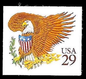 # 2595 MINT NEVER HINGED EAGLE AND SHIELD