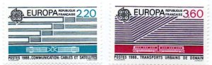 FRANCE 2109-10 MNH SCV $4.25 BIN $2.15 EUROPA COMMUNICATIONS