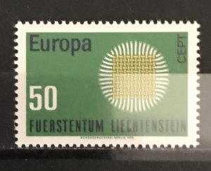 Liechtenstein 1970 #470, MNH, CV $.45