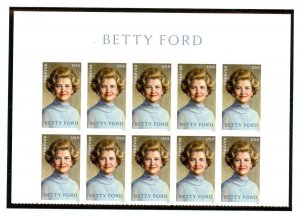 US  5852 Betty Ford - Forever Header Block of 10 - MNH - 2024 -