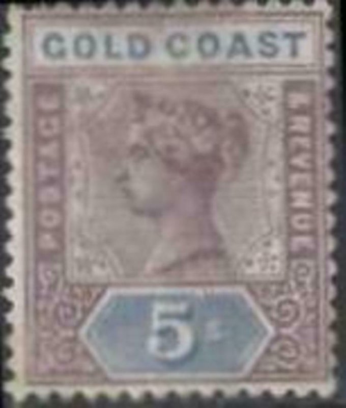 Gold Coast 1889 SC 22 Mint 