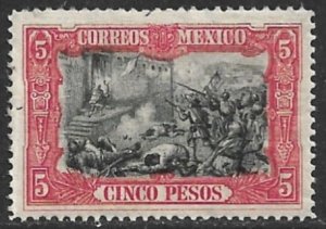 MEXICO 1910 5p Capture of Granaditas Independence Issue Sc 320 MH