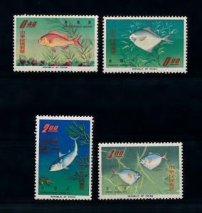 [111663] Taiwan Formosa 1965 Marine Life Fish MNH