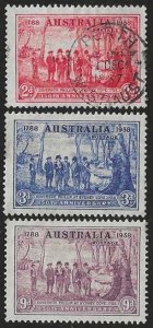 Australia 163-165 M/Used SC$18.55