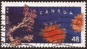 Canada - Scott# (040 - used single) 1950 (2002) VF Corals...