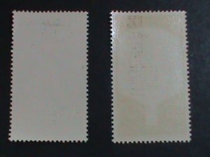 ​CHINA 1963 SC#  711-2  27TH WORLD TABLE TENNIS CHAMPIONSHIP CTO-COMPLETE SET