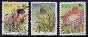 South Africa, 1977, Flora - Protea Plants, used**