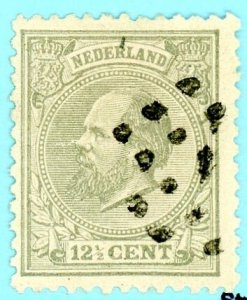 Netherlands, Scott #26, Used