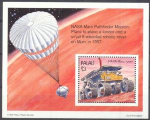 PALAU SHEET SPACE NASA MARS ROBOTIC ROVER