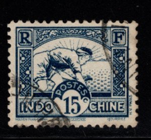 French Indo-China Scott 160 Used  stamp