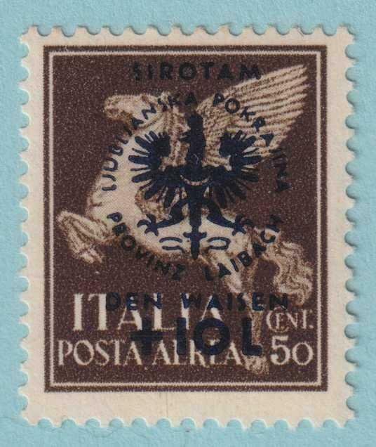 YUGOSLAVIA - ITALIAN OCCUPATION NB10  MINT HINGED OG * NO FAULTS VERY FINE - ZME