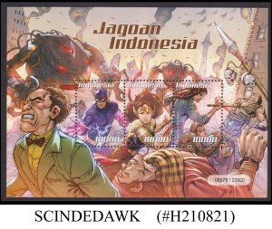 INDONESIA - 2019 JAGOAN COMICS / SUPERHEROES - MIN. SHEET MINT NH
