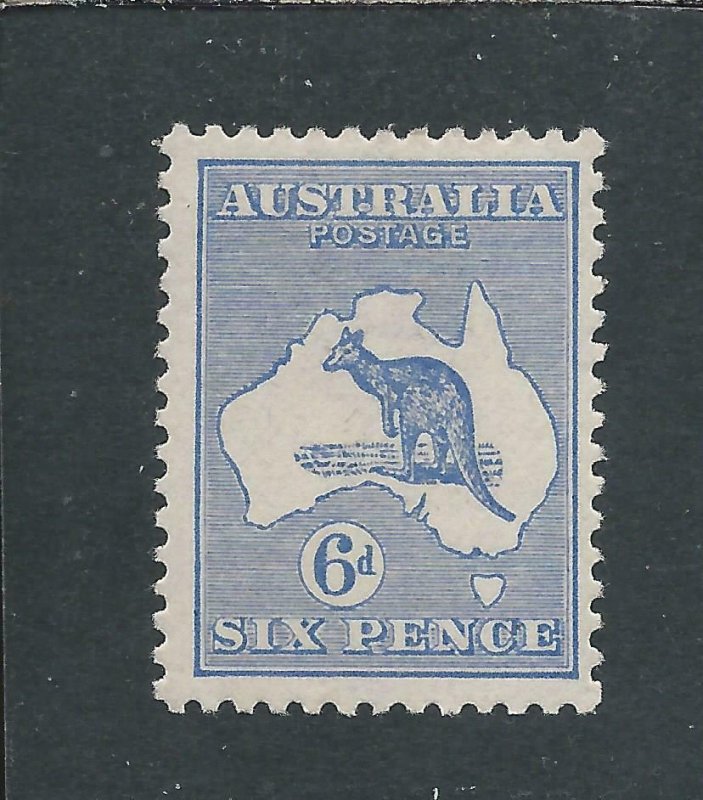 AUSTRALIA 1915-27 6d ULTRAMARINE MM SG 38 CAT £80
