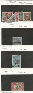 Liberia, Postage Stamp, #115//187 Mint Hinged, 1909-21, JFZ