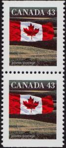 Canada Scott 1359a MNH Booklet Pair