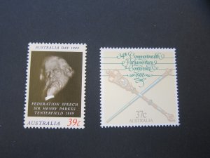 Australia 1988 Sc 1094,1105 set MNH