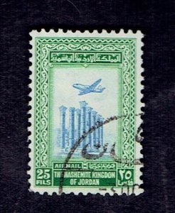 JORDAN SCOTT#C18 1958 25f AIRPLANE, ARTEMIS TEMPLE - USED