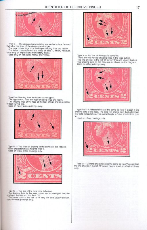 Scott Catalog US Definitive Stamp Identifier 2024 - Reference Booklet - 3rd Ed