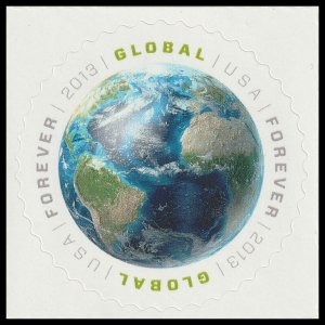 US 4740 Earth global F single MNH 2013