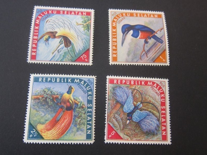 Indonesia Maluku Selatan bird stamp MNH