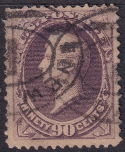 #218 Used, VF, Tiny tear (CV $225 - ID37489) - Joseph Luft