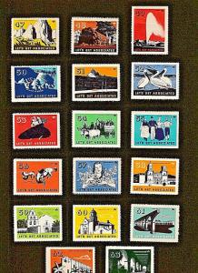 Great California, Lets get Associated set of 1-100 US Poster Stamps. 1939