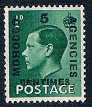 Morocco Agencies 78 MLH surcharged 1936 (M0293)+