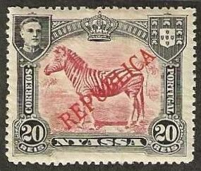 Nyassa 54, mint, hinge remnant.   1911.  (N27)