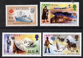 Antigua 1975 provisional surcharges set of 4 unmounted mi...