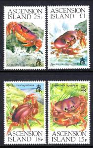 Ascension Island 463-466 Crabs MNH VF