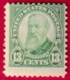 US SCOTT#694 1931 13c BENJAMIN HARRISON - MNH