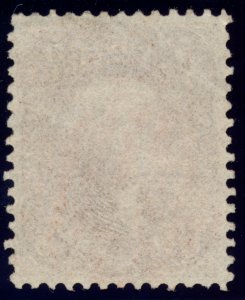 US 75 5c 1862 Thomas Jefferson red brown used red cancel