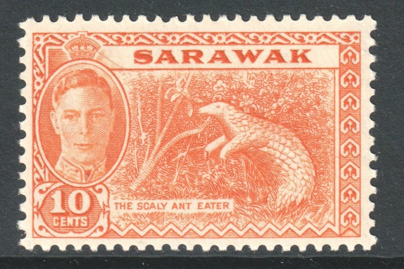 Sarawak Scott 186 - SG177, 1950 George VI 10c MH*