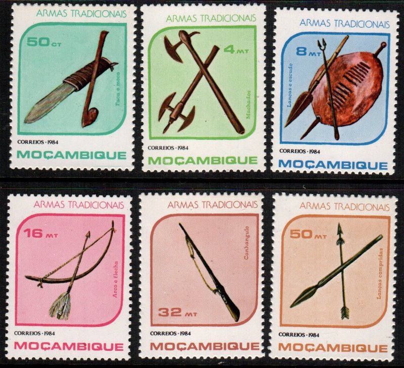 Mozambique 926 - 931 MNH cat $ 10.15