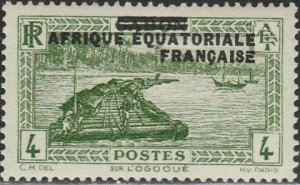 French Equitorial Africa , #3 Mint Hinged , From 1936