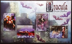 1997 Ireland Sc# 1089a s/s - Bram Stoker's Dracula - Souvenir sheet MNH