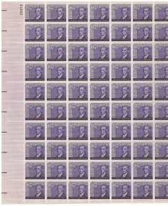 #1105 – 1958 3¢ James Monroe – MNH OG Sheet