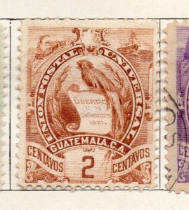 Guatemala 1886-94 Early Issue Fine Mint Hinged 2c. NW-216995