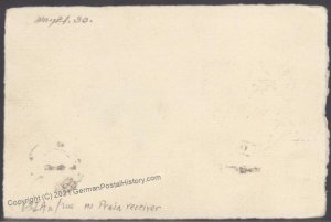 Spain Germany 1930 Graf Zeppelin Seville Brazil Mi63Ia  Flown Cover 103498