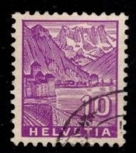 Switzerland - #221 Chillon Castle - Used
