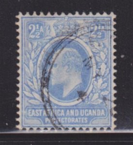 East Africa & Uganda 4 F-VF-used nice color scv $ 60 ! see pic !