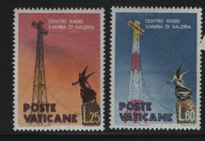 VATICAN CITY,  262-263  MNH SET